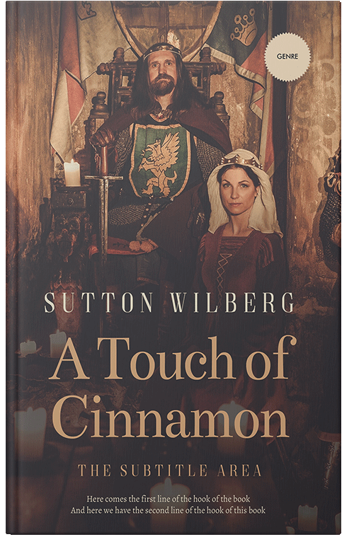 Front view of Matterhorn #8545 - Premade Historical Book Cover