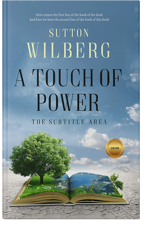 Front view of Bermuda Gray #8548 - Premade Nature Book Cover