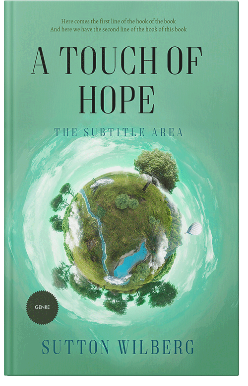 Front view of Premade Environment & Ecology Book Cover - De York