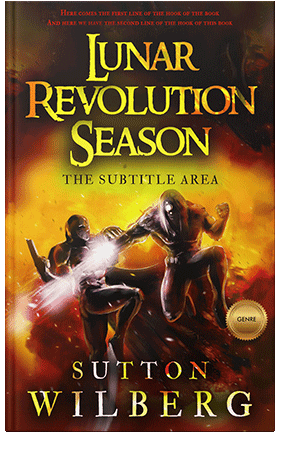 Pre Made Book Cover Fuel Yellow