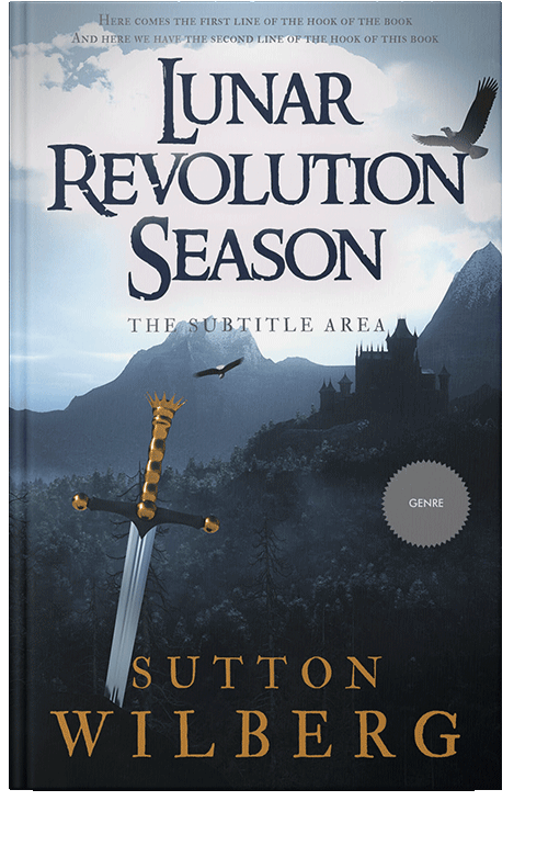 Front view of Iron #8560 - Premade Historical Book Cover