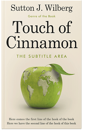 Pre Made Book Cover Quarter Spanish White