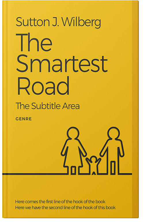 Front view of Premade Family & Parenting Book Cover - Buttercup