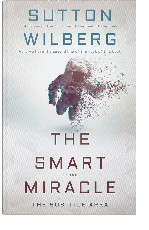 Front view of Gray Nurse #8598 - Premade Science Fiction Book Cover