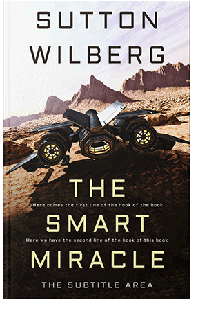 Pre Made Book Cover Night Rider