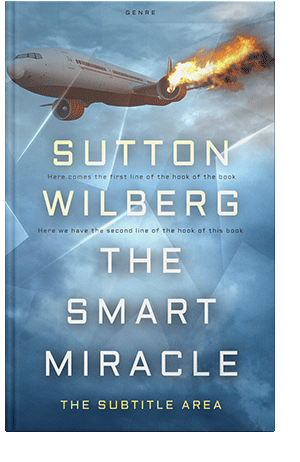 Pre Made Book Cover Glacier