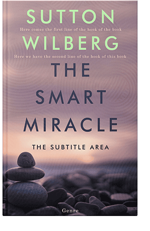 Pre Made Book Cover Dusty Gray