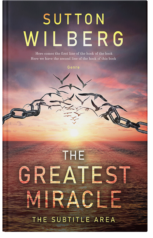 Front view of Ferra #8611 - Premade Religion & Spirituality Book Cover