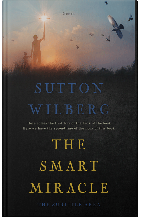 Front view of Sandrift #8613 - Premade Religion & Spirituality Book Cover