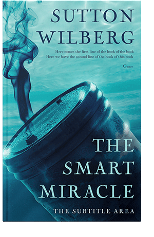 Pre Made Book Cover Morning Glory