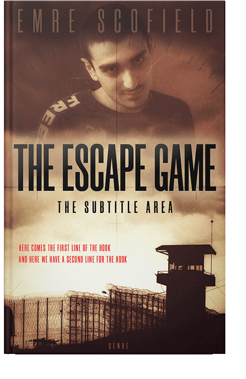 Front view of Cork #8616 - Premade Mystery & Thriller & Suspense Book Cover