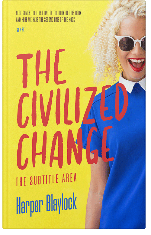 Front view of Denim #8621 - Premade Chick Lit Book Cover