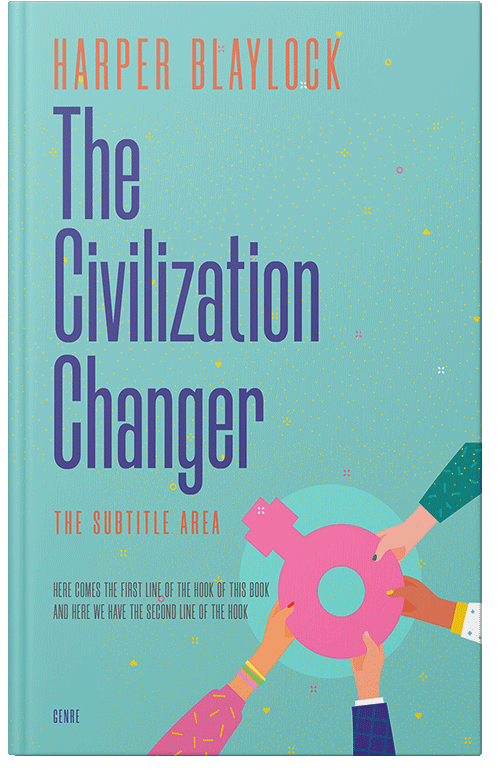 Front view of Premade Religion & Spirituality Book Cover - Monte Carlo