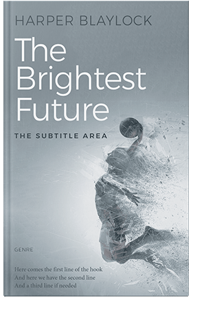 Pre Made Book Cover Hit Gray