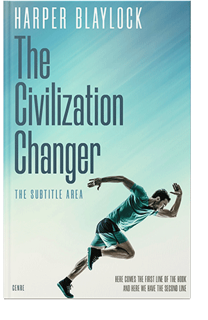 Pre Made Book Cover Iceberg