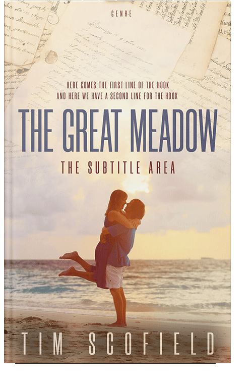 Front view of Parchment #8635 - Premade Romance Book Cover