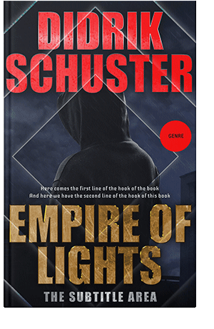 Pre Made Book Cover Mirage