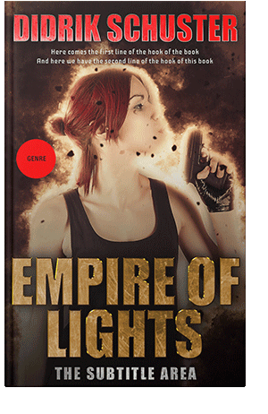 Pre Made Book Cover Tumbleweed