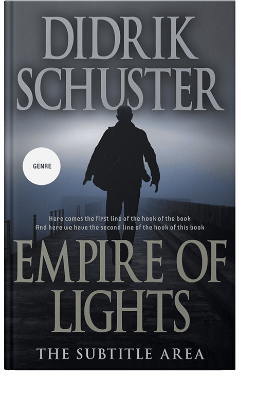 Front view of Charade #8651 - Premade Mystery & Thriller & Suspense Book Cover