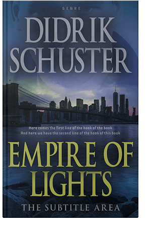 Pre Made Book Cover Cloud Burst