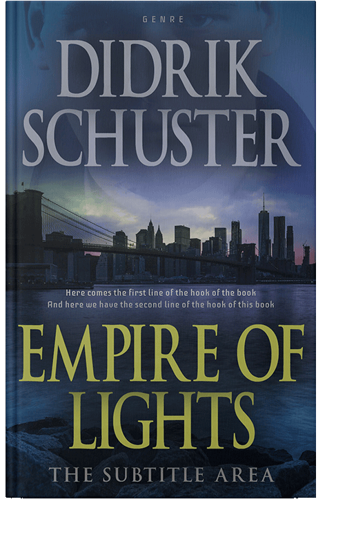 Front view of Cloud Burst #8653 - Premade Mystery & Thriller & Suspense Book Cover