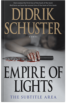 Pre Made Book Cover Iron