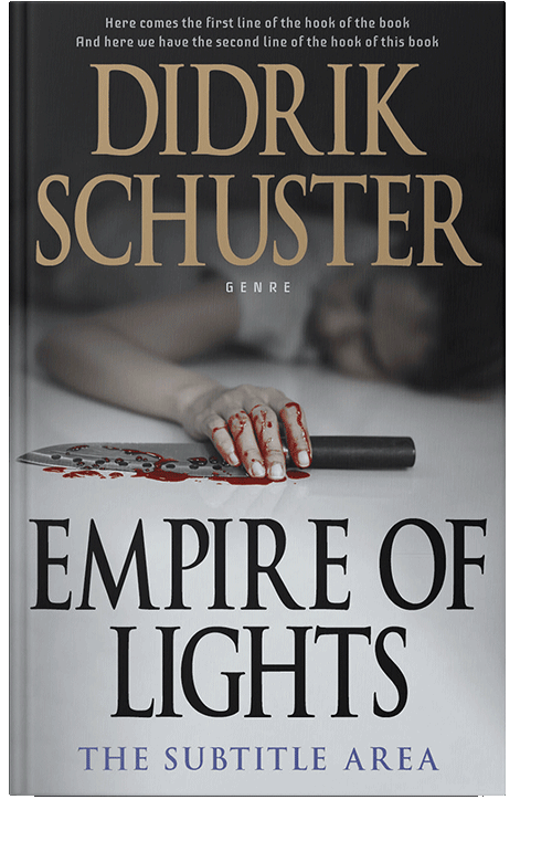 Front view of Iron #8657 - Premade Mystery & Thriller & Suspense Book Cover