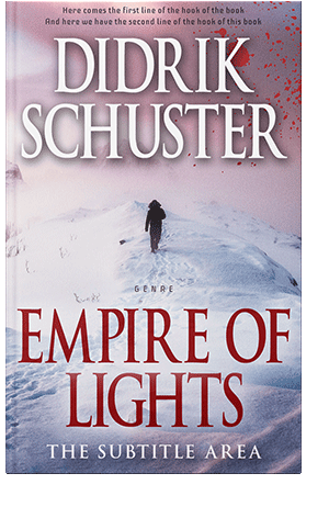 Pre Made Book Cover Gray Suit