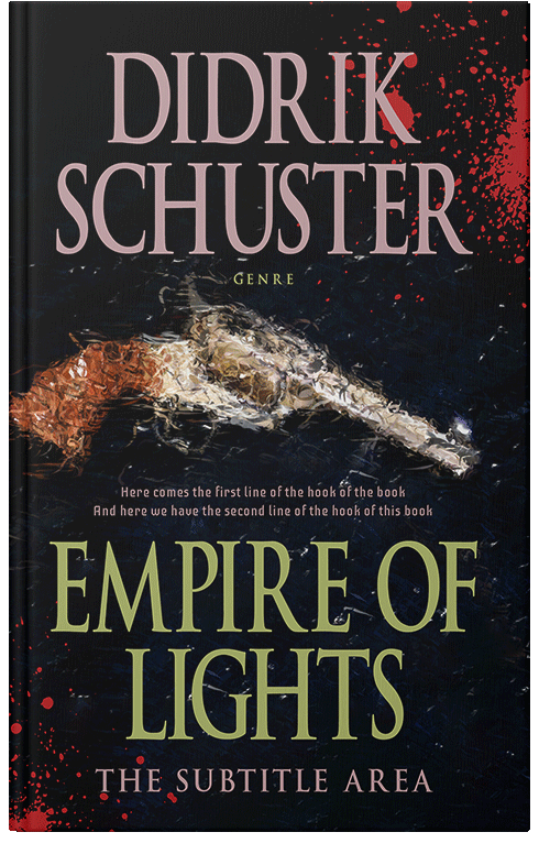 Front view of Premade Action & Adventure Book Cover - Mongoose