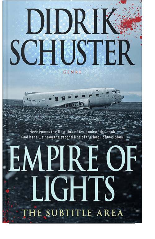 Front view of Ziggurat #8663 - Premade Mystery & Thriller & Suspense Book Cover