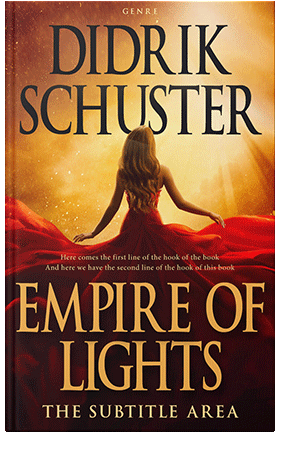 Pre Made Book Cover Aubergine