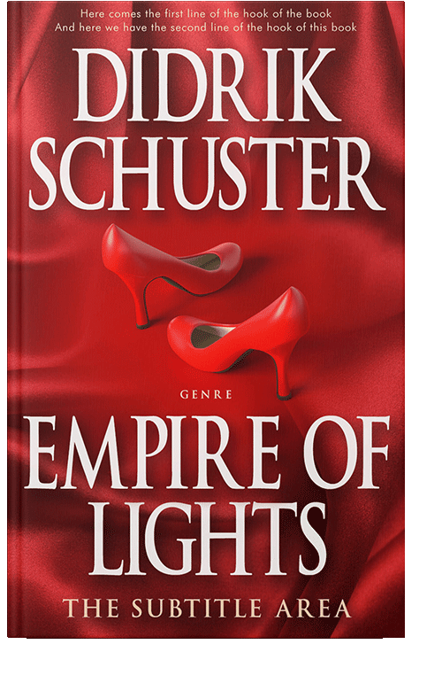 Front view of Tamarillo #8676 - Premade Chick Lit Book Cover