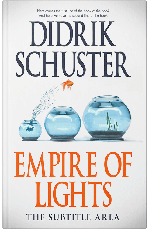 Front view of Fiord #8683 - Premade Business Book Cover