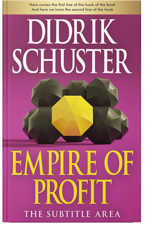 Front view of Royal Heath #8684 - Premade Business Book Cover