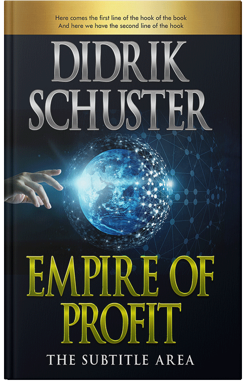 Front view of Premade Business Book Cover - Gimblet