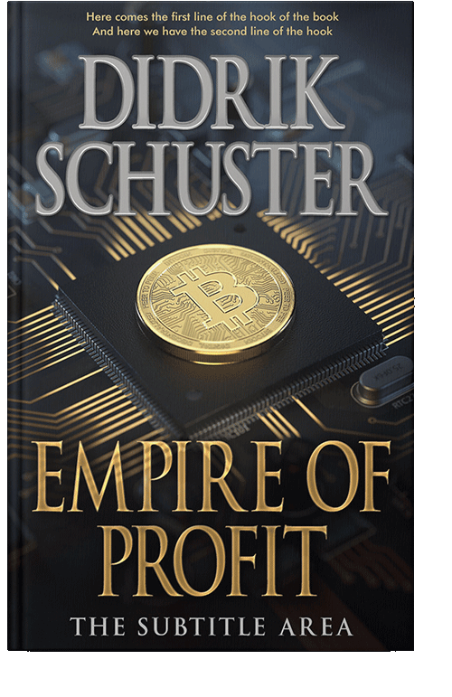 Front view of Shark #8687 - Premade Business Book Cover