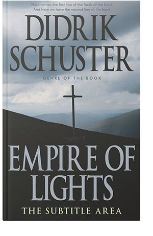 Pre Made Book Cover Hit Gray