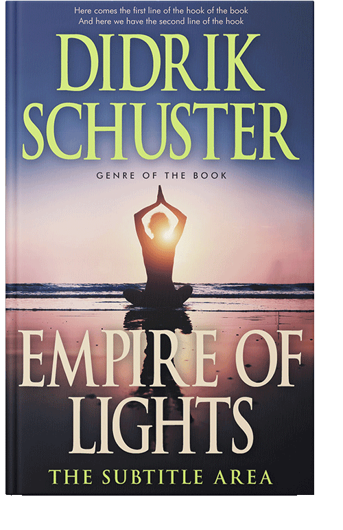 Front view of Grain Brown #8693 - Premade Health & Mind & Body Book Cover