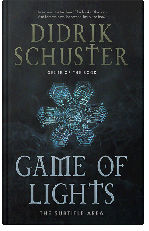 Front view of Premade Religion & Spirituality Book Cover - Bunker