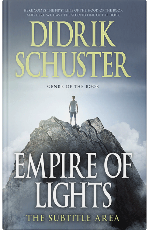 Front view of Shuttle Gray #8697 - Premade Religion & Spirituality Book Cover