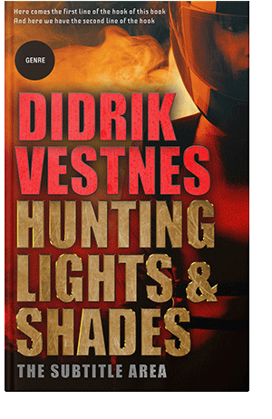 Pre Made Book Cover Asphalt