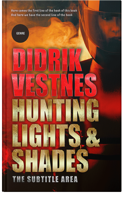 Front view of Premade Science Fiction Book Cover - Asphalt