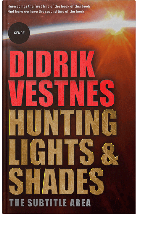 Front view of Red Robin #8700 - Premade Science Fiction Book Cover