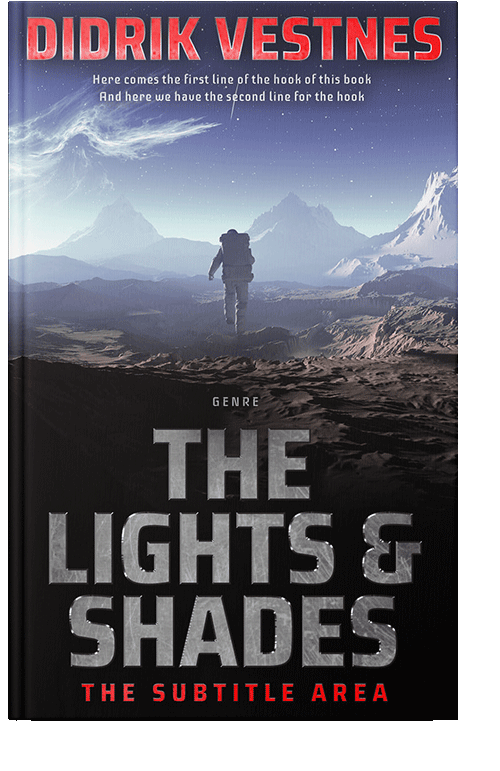 Front view of Cold Turkey #8710 - Premade Science Fiction Book Cover