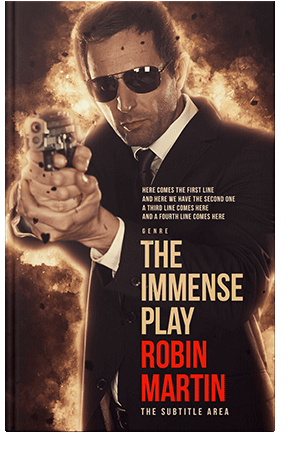 Pre Made Book Cover Whiskey