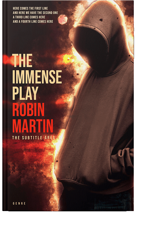 Front view of Tamarind #8715 - Premade Mystery & Thriller & Suspense Book Cover