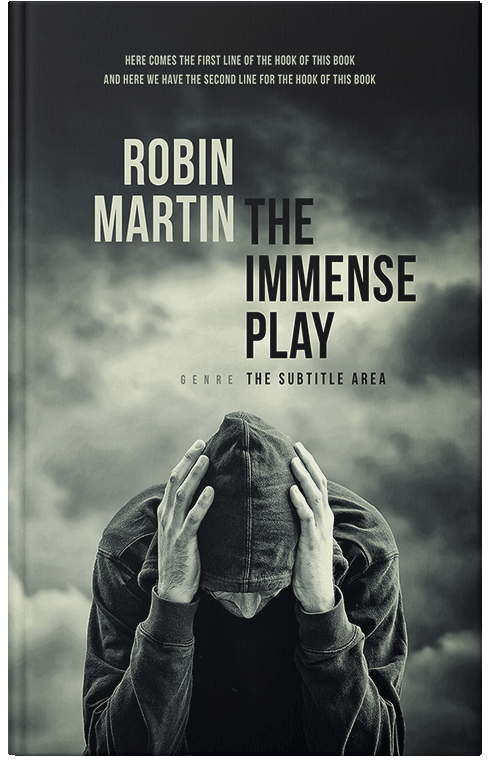 Front view of Premade Mystery & Thriller & Suspense Book Cover - Clay Ash