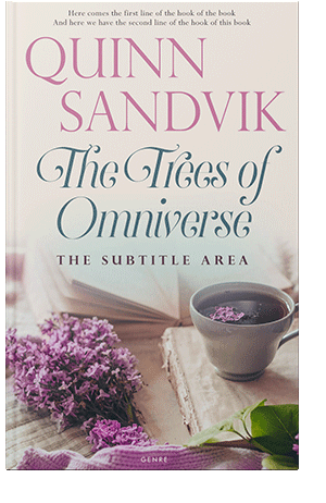 Pre Made Book Cover Pearl Bush