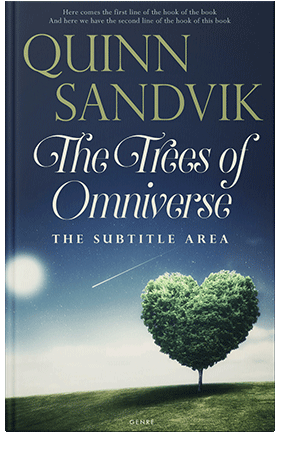 Pre Made Book Cover Moon Mist