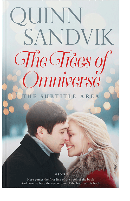 Front view of Outer Space #8747 - Premade Romance Book Cover